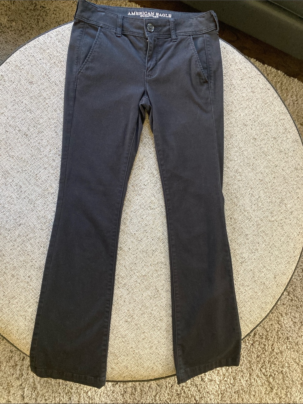 American Eagle Outfitters Black Flare Jeans